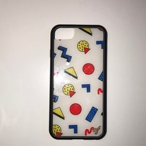 emma chamberlain x wildflower iphone 6s, 7, 8 case